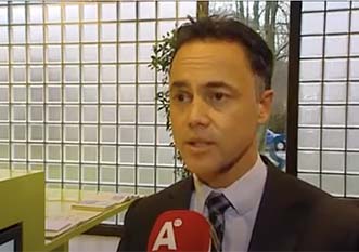 Stephan Hoek als woordvoerder voor Woonzorg Nederland over asbest (2)